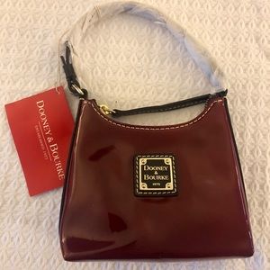 Brand New with tags Burgundy Red Wristlet